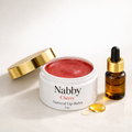 NABBY Cherry Natural Lip Balm – Deep Hydration Gloss Balm 2 oz